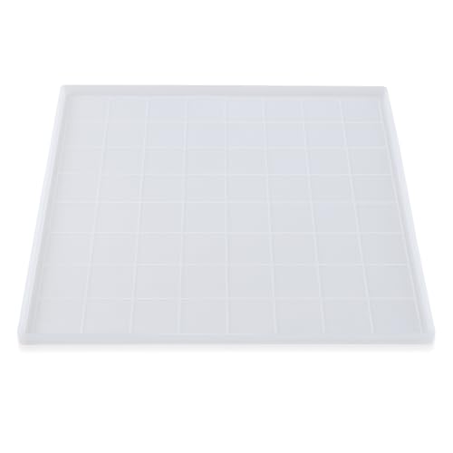 DOITOOL Praktische Schachform Silikon für DIY Projekte Fadeless Waschbar Wiederverwendbar Hohe Flexibilität Einfache für Kreative Epoxidharz Kunstwerke von DOITOOL
