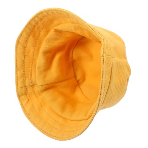 DOITOOL Puppen-anziehmütze, Entzückender Mini-hut für Puppen, Dekoratives Kleines Hut-ornament für Partys, Gelb, 3, 5 X 3, 5 X 1, 96 Zoll von DOITOOL