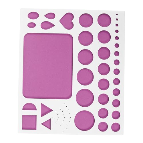 DOITOOL Quilling-Werkzeuge aus Papier Quilling-Vorlagen aus Papier Quilling-Vorlagentafel Quilling-Zubehör aus Papier Quilling-Vorlagenwerkzeug Quilling-Papier -Material von DOITOOL
