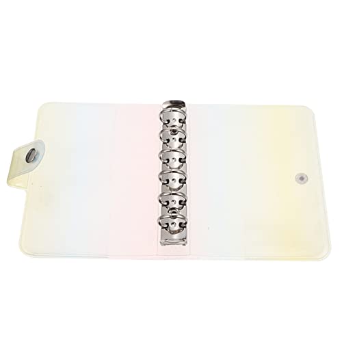 DOITOOL Regenbogen Loseblatt Cover Vinyl Für Notizbücher Ordner Scrapbook Loseblatt Persönlicher Planer Loseblatt Notizbuch Cover Loseblatt Notizblock Buntes Pvc DOITOOL Regenbogen Loseblatt Cover Vinyl Für Notizbücher Ordner Scrapbook Loseblatt Persönlicher Planer Loseblatt Notizbuch Cover Loseblatt Notizblock Buntes Pvc von DOITOOL