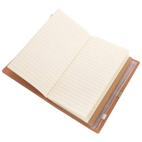DOITOOL Reise Notizbuch Vintage Handbuch Multifunktionales Schreibbuch Hochwertiges für Notizen Tagebuch und Planung für Studenten und Berufstätige von DOITOOL