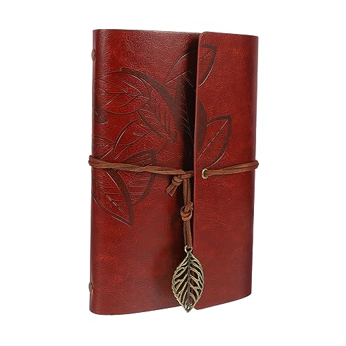 DOITOOL Retro Leaf Notebook Tagebuch schreiben Notizblöcke für die Arbeit Vintage Journal Spiral Bind Vintage Leaf Journal Zeitschrift notizbuch Beachten Sie Pads Briefpapier Pu Braun DOITOOL Retro Leaf Notebook Tagebuch schreiben Notizblöcke für die Arbeit Vintage Journal Spiral Bind Vintage Leaf Journal Zeitschrift notizbuch Beachten Sie Pads Briefpapier Pu Braun von DOITOOL