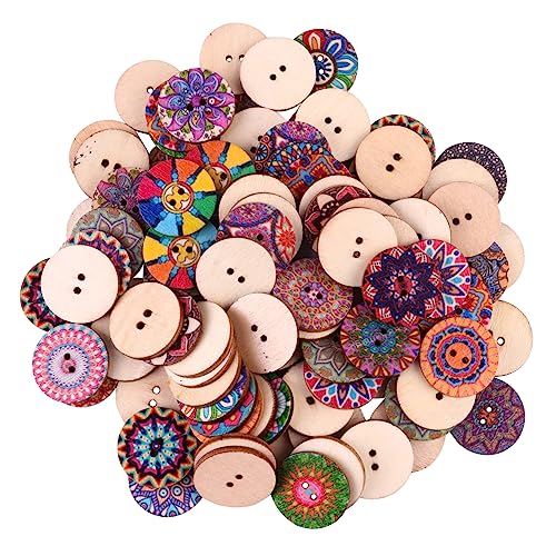 DOITOOL Retro -gedruckte Tasten Retro- Nähen groß runde nähknöpfe 2 Löcher bedruckte Knöpfe sortiert Dekorative Knöpfe Nähverschlüsse Blumenverschlüsse Holzknöpfe Blumenknöpfe hölzern DOITOOL Retro -gedruckte Tasten Retro- Nähen groß runde nähknöpfe 2 Löcher bedruckte Knöpfe sortiert Dekorative Knöpfe Nähverschlüsse Blumenverschlüsse Holzknöpfe Blumenknöpfe hölzern von DOITOOL