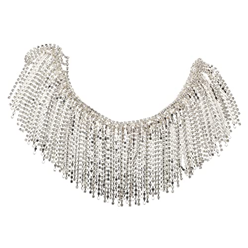 DOITOOL Rhinestone Quaste Kette Dekorative Strasskette für Diy Kleidung Hochzeits und Partydekoration Langlebiges Design für Vielseitige Anwendungen von DOITOOL