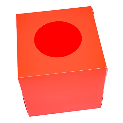 DOITOOL Rote Gewinnspielbox für Abstimmungen und Spenden Vielseitige Box für Partys Jährliche Veranstaltungen und Sammlungen von Geld und von DOITOOL
