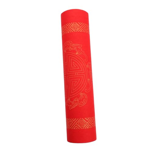 DOITOOL Rote Xuan Papierrolle Verdicktes Leeres Kalligraphie Papier für Frühlingsfest Dekorationen für Chinesische Couplets und Kreative Projekte DOITOOL Rote Xuan Papierrolle Verdicktes Leeres Kalligraphie Papier für Frühlingsfest Dekorationen für Chinesische Couplets und Kreative Projekte von DOITOOL