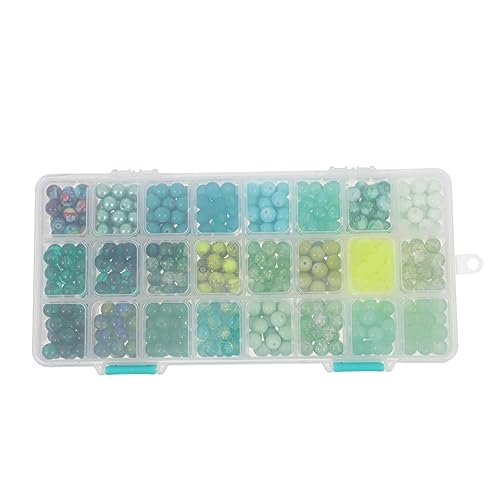 DOITOOL Runde Glasperlen für DIY Schmuck Farben Gradient ca Lose Perlen für Armbänder und Schlüsselanhänger Zubehör für Bastelprojekte DOITOOL Runde Glasperlen für DIY Schmuck Farben Gradient ca Lose Perlen für Armbänder und Schlüsselanhänger Zubehör für Bastelprojekte von DOITOOL