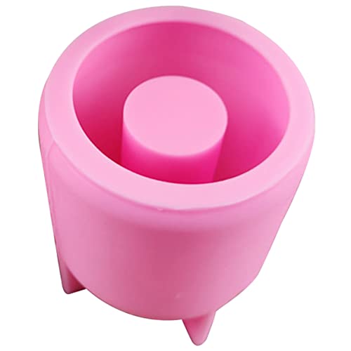 DOITOOL Runde Silikonform für Blumenvase Gießform für Diy Desktop Praktische und Wiederverwendbare Epoxidharz Mold Einfache Handhabung und Hohe für Kreative Projekte von DOITOOL