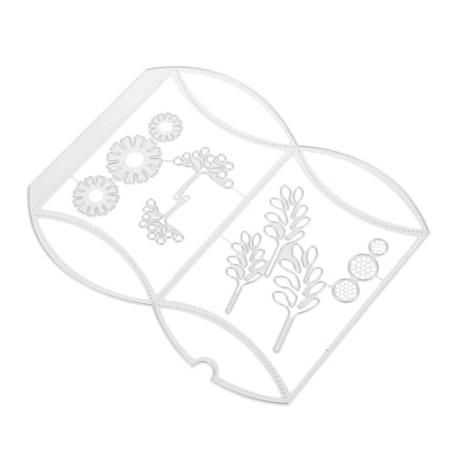 DOITOOL Schablonen Für Die Kartenherstellung Briefumschläge Stanzformen Für Die Kartenherstellung Stanzformen Für Fotoalben Stempel Diy Stanzform Stahl Mit Hohem Kohlenstoffgehalt Silver von DOITOOL