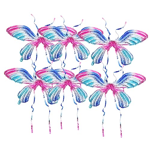 DOITOOL Schillernde Schmetterlingsflügel Luftballons Leichte Aluminiumfolie Aufblasbare Partydekoration für Kostüme für Geburtstage Halloween Hochzeiten und Zufällige Farbe DOITOOL Schillernde Schmetterlingsflügel Luftballons Leichte Aluminiumfolie Aufblasbare Partydekoration für Kostüme für Geburtstage Halloween Hochzeiten und Zufällige Farbe von DOITOOL