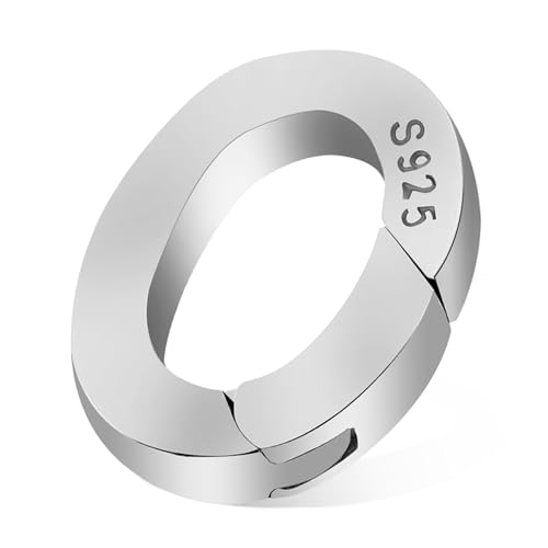 DOITOOL Schmuckschnalle Verschluss Halskette Clip Karabiner Halskette Anhänger Halskette Gold Ring Kette Gold Halskette Haken Perlenkette Armband Verbinder Schmuckzubehör Silber DOITOOL Schmuckschnalle Verschluss Halskette Clip Karabiner Halskette Anhänger Halskette Gold Ring Kette Gold Halskette Haken Perlenkette Armband Verbinder Schmuckzubehör Silber von DOITOOL