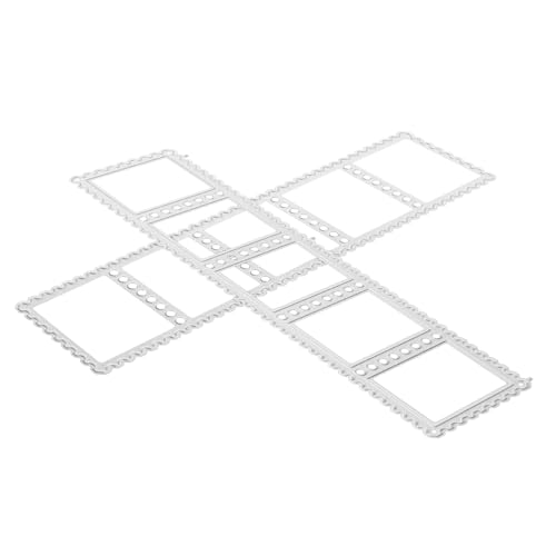 DOITOOL Schneidwerkzeug Stempeln Schneiden Schnitte Stanzteile für die Kartenherstellung Party Und Stempel-Stanzform zum Selbermachen Handwerkszeug Bastelwerkzeug Kohlenstoffstahl Silber von DOITOOL