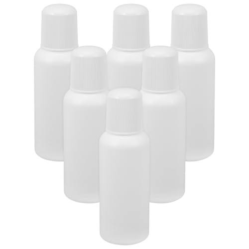 DOITOOL Schwammkopf-Applikatorflaschen, nachfüllbare Linimentflasche, 100 ml Kunststoff-Schwammkopf-Flasche für Flüssigkeiten, 6 Stück von DOITOOL
