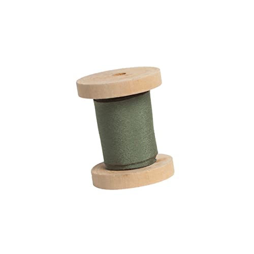 DOITOOL Seidenband hochzeitsgeschenk ribbon dekoration party wedding present Dekorationsband Chiffon Dekorationen sortiert Farben gastgeschenke hochzeit Buntes Band Stoffband Hölzern Green von DOITOOL