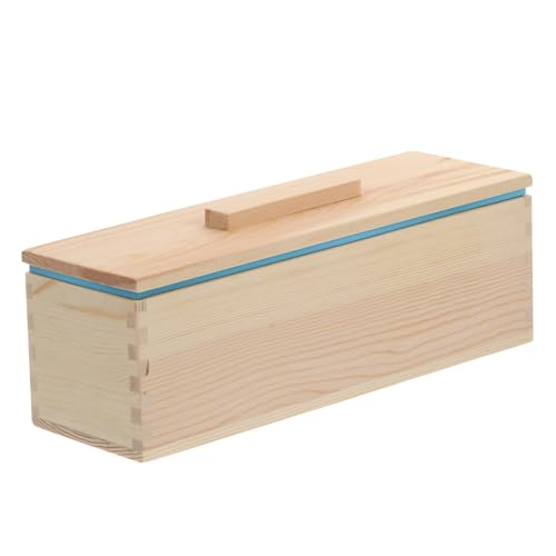 DOITOOL Seifenholzbox Form Set Multifunktionale Silikonform für Seifenherstellung Handwerkszeug mit Deckel für Diy Seifenprojekte Blau Design DOITOOL Seifenholzbox Form Set Multifunktionale Silikonform für Seifenherstellung Handwerkszeug mit Deckel für Diy Seifenprojekte Blau Design von DOITOOL