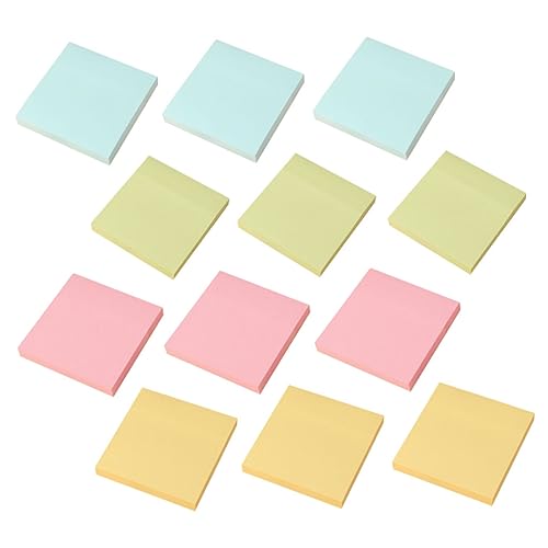 DOITOOL Selbstklebende Farbige Sticker Tragbare Memo Pads für Schule und Büro Wiederverwendbare Haftnotizen Gelb Grün Blau für Listen und Erinnerungen DOITOOL Selbstklebende Farbige Sticker Tragbare Memo Pads für Schule und Büro Wiederverwendbare Haftnotizen Gelb Grün Blau für Listen und Erinnerungen von DOITOOL