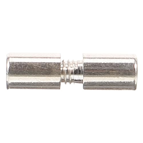 DOITOOL Silber Schmuck Schraubverschluss für Halsketten Armbänder Perlenverschluss DIY Schmuckherstellung Zubehör mit Sicherem Schraubmechanismus Langlebig und Glänzend für Bastler von DOITOOL