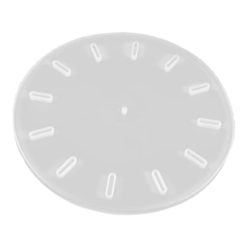 DOITOOL Silicon Uhrenform Diy Epoxidharz Gießform für Runde und Quadratische Wanduhren Flexible Silikonform für Bastelprojekte und Heimdekoration von DOITOOL