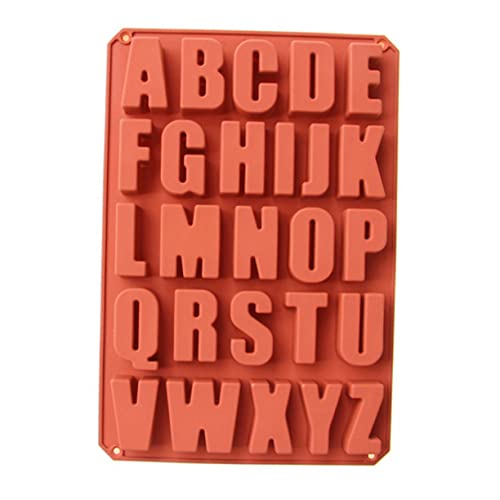 DOITOOL Silicone Alphabet Mold mit Lichtbasis Diy Gießform Set für Buchstaben Stand und Zufälliger für Handwerksprojekte von DOITOOL