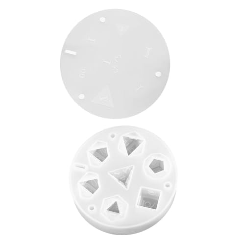 DOITOOL Silicone Form Diy Gießform für Kunsthandwerk Silikonform für Dice Einfaches Entformen Bastelideen für Ganze Familie DOITOOL Silicone Form Diy Gießform für Kunsthandwerk Silikonform für Dice Einfaches Entformen Bastelideen für Ganze Familie von DOITOOL
