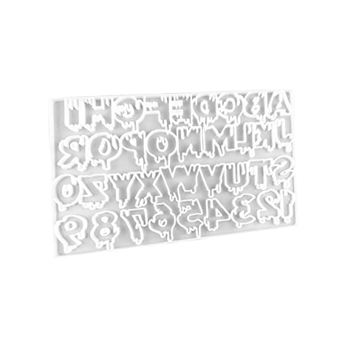DOITOOL Silikon Alphabet Form Für DIY Schlüsselanhänger Silikon Dekorform Für Handgefertigte Anhänger Gießform Für Vielseitige Silikonform DOITOOL Silikon Alphabet Form Für DIY Schlüsselanhänger Silikon Dekorform Für Handgefertigte Anhänger Gießform Für Vielseitige Silikonform von DOITOOL