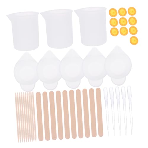 DOITOOL Silikon Diy Messbecher Set Teilig Langlebige Epoxidharz Mischbecher Pigment Rührbecher für Basteln Flexible Gießform Zubehör für Handicraft Epoxy Projekte DOITOOL Silikon Diy Messbecher Set Teilig Langlebige Epoxidharz Mischbecher Pigment Rührbecher für Basteln Flexible Gießform Zubehör für Handicraft Epoxy Projekte von DOITOOL