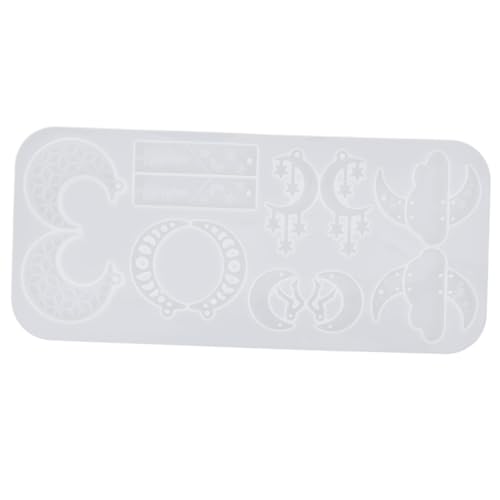 DOITOOL Silikon Gießform für Ohrringe und Anhänger Diy Schmuckmold für Schlüsselanhänger Flexible und Wiederverwendbare Silikonform für Bastelprojekte mit Epoxidharz DOITOOL Silikon Gießform für Ohrringe und Anhänger Diy Schmuckmold für Schlüsselanhänger Flexible und Wiederverwendbare Silikonform für Bastelprojekte mit Epoxidharz von DOITOOL