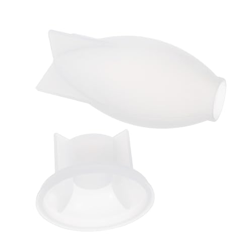 DOITOOL Silikon Light Bulb Mold mit Stabilem Sockel Hitzebeständig Vielseitig für Resin Casting Kerzenherstellung Seifen und Blumen-dekoration DIY Epoxidharz Gießform für Kreative von DOITOOL