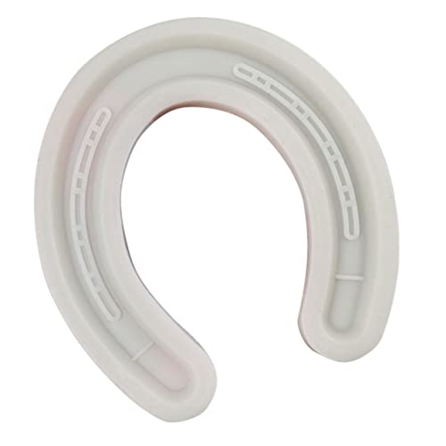 DOITOOL Silikonform Herstellung Aroma Formen für Kerzen Kerzenform selber gießen einzigartige Kerzenformen hufeisenförmige Formen Duftkerzenform in Hufeisenform Seifenform Kieselgel Weiß von DOITOOL