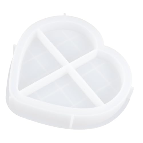 DOITOOL Silikonform Herztablett Flexibel Reißfest DIY Gießform Epoxidharz Teller Wiederverwendbar Ungiftig für Schmuck und Dekoration Kreativmaterial DOITOOL Silikonform Herztablett Flexibel Reißfest DIY Gießform Epoxidharz Teller Wiederverwendbar Ungiftig für Schmuck und Dekoration Kreativmaterial von DOITOOL
