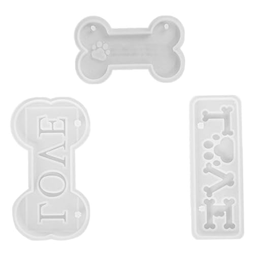 DOITOOL Silikonform Knochenform Flexible Gießform für Resin Schlüsselanhänger DIY Hundeknochen Anhänger Basteln Epoxidharz Gießformen für Kreative Geschenkideen DOITOOL Silikonform Knochenform Flexible Gießform für Resin Schlüsselanhänger DIY Hundeknochen Anhänger Basteln Epoxidharz Gießformen für Kreative Geschenkideen von DOITOOL