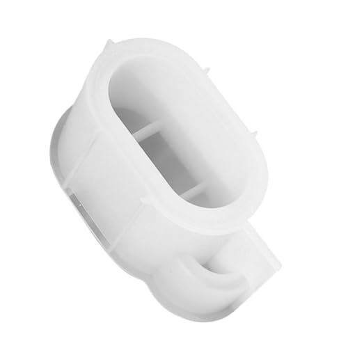 DOITOOL Silikonform Oval mit Streichholzfach Langlebige DIY Gießform für Epoxidharz Beton Kerzenhalter Vielseitig für Aufbewahrungsboxen und Bastelprojekte Kreative Form für Individuelle von DOITOOL