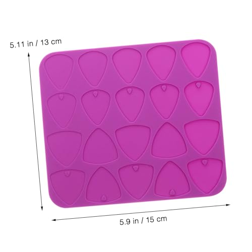 DOITOOL Silikonform für Gitarren plektren mit Spiegelglatter Oberfläche Flexible und Wiederverwendbare Gießform für Epoxidharz Einfache Reinigung für DIY Resin Casting und DOITOOL Silikonform für Gitarren plektren mit Spiegelglatter Oberfläche Flexible und Wiederverwendbare Gießform für Epoxidharz Einfache Reinigung für DIY Resin Casting und von DOITOOL