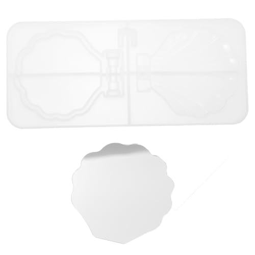 DOITOOL Silikonform für Kosmetikspiegel Muschelform Gießform für DIY Faltbaren Schminkspiegel Kreative Wiederverwendbare Silikonform Sicher und Leicht Entformbar DOITOOL Silikonform für Kosmetikspiegel Muschelform Gießform für DIY Faltbaren Schminkspiegel Kreative Wiederverwendbare Silikonform Sicher und Leicht Entformbar von DOITOOL