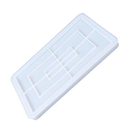 DOITOOL Silikonformen für Epoxidharz Wiederverwendbare Gießformen für Diy Tabletts Glatte Oberfläche Langlebig und Einfach zu Reinigen für Projekte und Heimdekoration DOITOOL Silikonformen für Epoxidharz Wiederverwendbare Gießformen für Diy Tabletts Glatte Oberfläche Langlebig und Einfach zu Reinigen für Projekte und Heimdekoration von DOITOOL