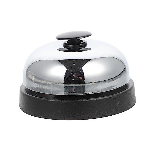 DOITOOL Spielglocke Ring Lustig Bronze Serviceklingel Für Den Schreibtisch Silber Kleine Glocke Forderung Laut Handrufglocke Klimpern Rezeptionsklingel Glocke Läuten Klingeln Plastik Black DOITOOL Spielglocke Ring Lustig Bronze Serviceklingel Für Den Schreibtisch Silber Kleine Glocke Forderung Laut Handrufglocke Klimpern Rezeptionsklingel Glocke Läuten Klingeln Plastik Black von DOITOOL