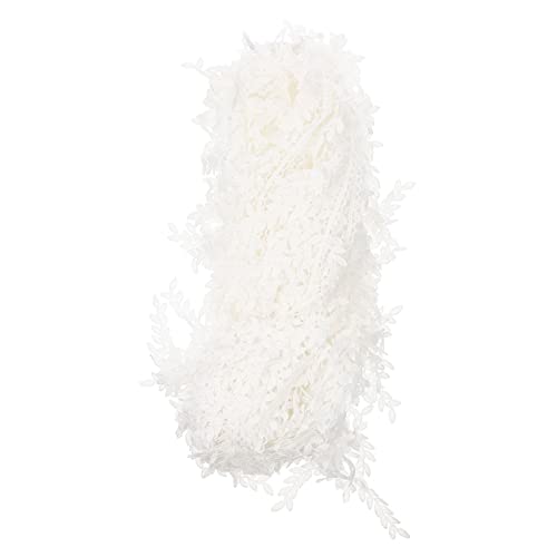 DOITOOL Spitzen zubehör Kleidung nähen Vintage Spitzenband Stickerei Rüsche für Hochzeit Blumenspitze Spitzenstoffbesatz Vorhang Blumenspitzenkragen halten DIY-Spitze Milchseide Weiß DOITOOL Spitzen zubehör Kleidung nähen Vintage Spitzenband Stickerei Rüsche für Hochzeit Blumenspitze Spitzenstoffbesatz Vorhang Blumenspitzenkragen halten DIY-Spitze Milchseide Weiß von DOITOOL
