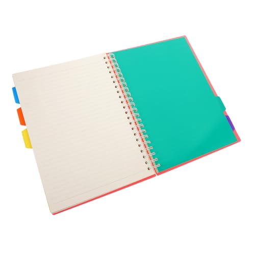 DOITOOL Spule Notizbuch Notizbilder Farbe Spiral- gefüttert regiert Kleine Notizbuchspirale spiralblock Notizbuch für die Schule Besprechungsnotizbuch für die Arbeit Notizblock Papier Rosa von DOITOOL