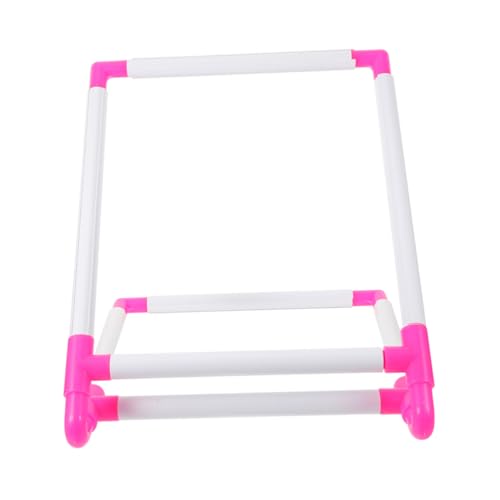 DOITOOL Stabiler PVC Stickrahmen mit Tischklemme Handfreier Stickständer für Kreuzstich und Quiltprojekte für Basteln Platzsparend und Langlebig DOITOOL Stabiler PVC Stickrahmen mit Tischklemme Handfreier Stickständer für Kreuzstich und Quiltprojekte für Basteln Platzsparend und Langlebig von DOITOOL