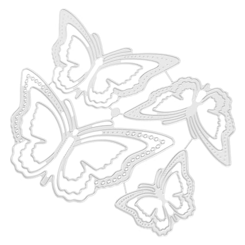 DOITOOL Stanzform Schmetterlingsschablone Schneiden Sammelalbum Den Schnitt Machen Hochzeit Herstellung Scrapbooking Stanzt Scrapbook Metal Stirbt Zubehör Basteln Kohlenstoffstahl Silber DOITOOL Stanzform Schmetterlingsschablone Schneiden Sammelalbum Den Schnitt Machen Hochzeit Herstellung Scrapbooking Stanzt Scrapbook Metal Stirbt Zubehör Basteln Kohlenstoffstahl Silber von DOITOOL