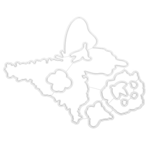 DOITOOL Stanzschablone Carbonstahl für Diy Präzise Stanzformen für Schmetterlings und Blumenmuster für Scrapbooking Fotoalben Kartenherstellung und Hochzeitsdeko Langlebig und Vielseitig von DOITOOL