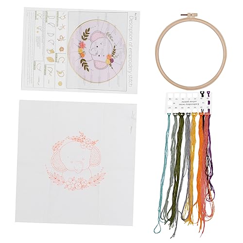 DOITOOL Stickmaterialpaket Nähset Stichsets Zubehör Nähen Kreuzstichstickerei Für Anfänger Stickmaterialset Stoffkunst Baumwolle DOITOOL Stickmaterialpaket Nähset Stichsets Zubehör Nähen Kreuzstichstickerei Für Anfänger Stickmaterialset Stoffkunst Baumwolle von DOITOOL