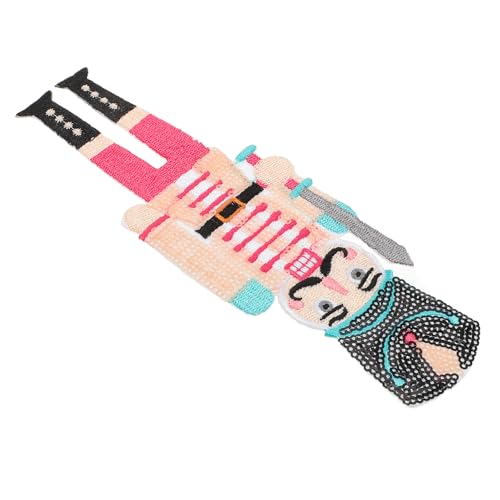 DOITOOL Stoffmontage Dekorative Pailletten Nussknacker-stoffflicken Flicken Für Kleidung Weihnachten Kleiderflicken Patch Stickerei Weihnachts-nussknacker-aufnäher Karikatur Stickgarn DOITOOL Stoffmontage Dekorative Pailletten Nussknacker-stoffflicken Flicken Für Kleidung Weihnachten Kleiderflicken Patch Stickerei Weihnachts-nussknacker-aufnäher Karikatur Stickgarn von DOITOOL