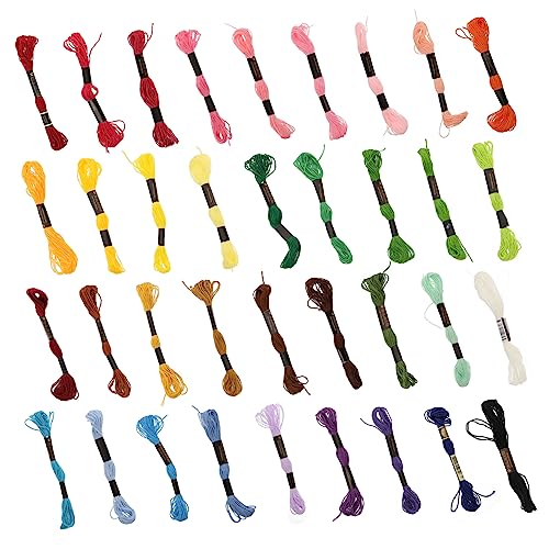 DOITOOL Stränge Diy Stickgarn für Freundschaftsbänder Bunte Fäden für Kreuzstich Basteln und Nähprojekte Umweltfreundliches Material für Kreative Diy Ideen DOITOOL Stränge Diy Stickgarn für Freundschaftsbänder Bunte Fäden für Kreuzstich Basteln und Nähprojekte Umweltfreundliches Material für Kreative Diy Ideen von DOITOOL