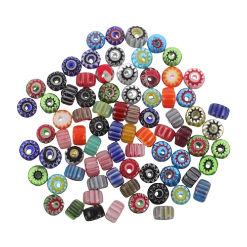 DOITOOL Strang Glasperlen Bunte Glas-kürbisperlen für DIY Schmuckherstellung Verschiedene Lose Perlen für Armbänder Halsketten und Bastelarbeiten Farbige Handarbeitsperlen DOITOOL Strang Glasperlen Bunte Glas-kürbisperlen für DIY Schmuckherstellung Verschiedene Lose Perlen für Armbänder Halsketten und Bastelarbeiten Farbige Handarbeitsperlen von DOITOOL