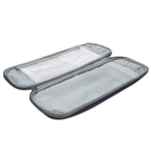 DOITOOL Stricktasche für Häkelnadeln aus Robustem Oxford Tragbarer Organizer mit Staubschutz Multifunktionale Garnaufbewahrungstasche für Handliche Projektorganisation von DOITOOL