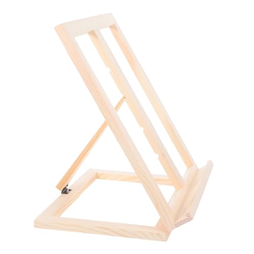 DOITOOL Student Leeristin Lehrbuchhalter Kochbuchständer Tisch-malstaffelei Tischkunst-staffelei Ausstellungsständer Tisch Bücherregal Bücherregal-organizer Tabletruhe Khaki Holz von DOITOOL