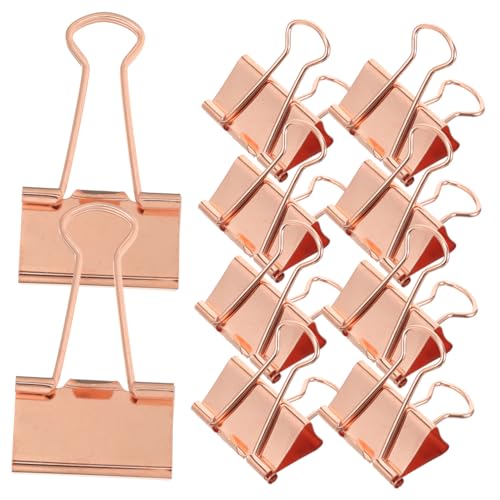 DOITOOL Stück Büroklammern Roségold Multifunktionale Papierklammern für Büro Schule und Zuhause Starke Haltekraft für Sicheres Klammern von Unterlagen von DOITOOL