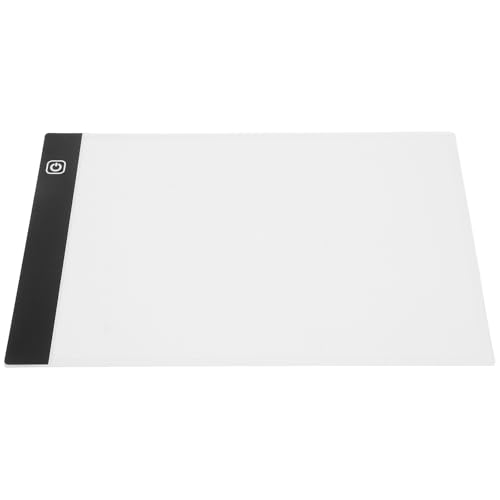 DOITOOL Tabelle kopieren Leuchttafel zum Nachzeichnen leichtes Zeichenpad Lichtspur LED Light Board Zeichenzubehör Leuchtendes Zeichenbrett Leichtplatte Plastik Black von DOITOOL