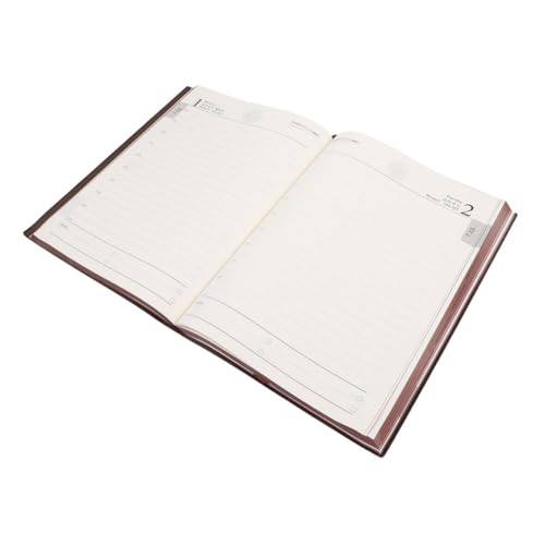 DOITOOL Tagesplaner Notizbuch Weicher Kunstleder Einband Leicht Tragbar Monatlicher Kalender Schreibbuch Effizienter Büroplaner für Alltag Reise und Notizen DOITOOL Tagesplaner Notizbuch Weicher Kunstleder Einband Leicht Tragbar Monatlicher Kalender Schreibbuch Effizienter Büroplaner für Alltag Reise und Notizen von DOITOOL